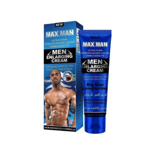 Maxman Blue For Extra Size And Timing Enlarging Cream (Original)