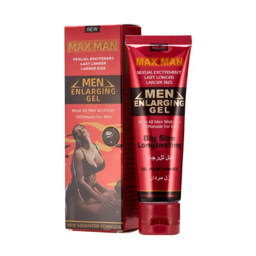 Maxman Red For Extra Size And Timing Enlarging Gel