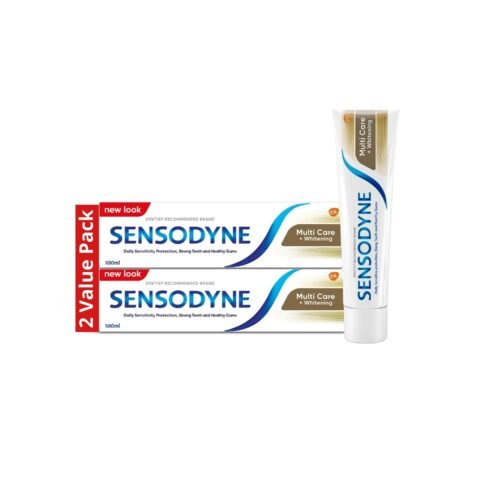 Sensodyne Toothpaste Multi Care Plus Whitening 100-ml (2 Value Pack)