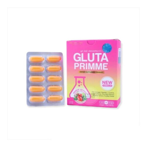 Gluta Prime Plus Whitening Anti Aging Lightening Glutathione