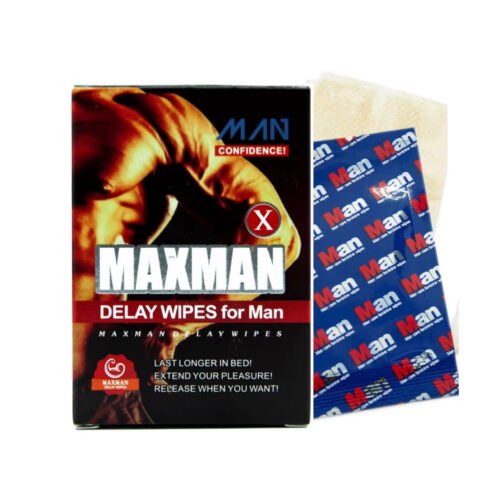 Max man Delay Wipes for Men