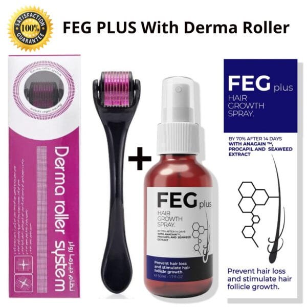 FEGPLUS Hair And Beard Growth Serum The Revolutionary Formula for Hair Regrowth