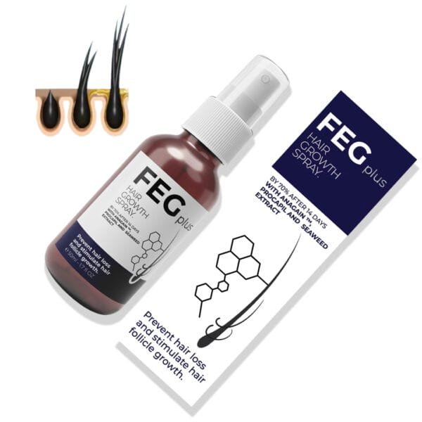 FEGPLUS Hair And Beard Growth Serum The Revolutionary Formula for Hair Regrowth - Image 3