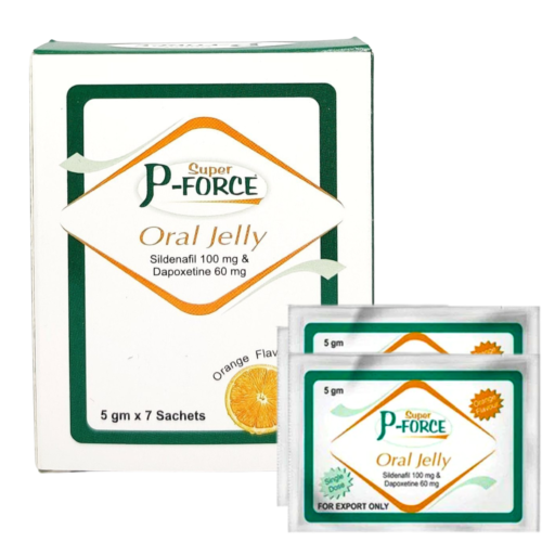 Super P-Force Orange Oral Jelly Sachet