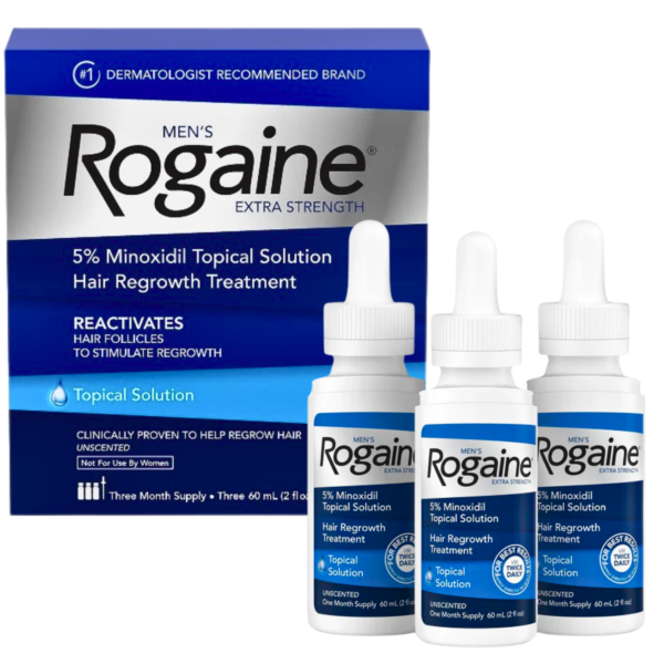 Rogaine Men's 5% Minoxidil Hair Regrowth Topical Solution