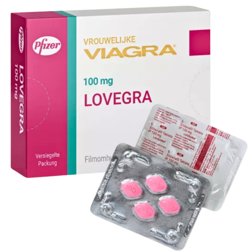 Lovegra Sildenafil IP Tablet for Women – 100 mg